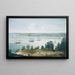 Die Bucht von New York vom Brooklyn Heights aus gesehen - William Guy Wall — gerahmtes Bild an der Wand