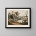 Ansicht in der Nähe von Jessups Landing - William Guy Wall — gerahmtes Bild an der Wand
