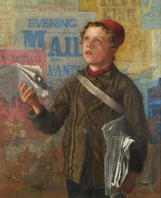 William H Snape - The evening news.webp