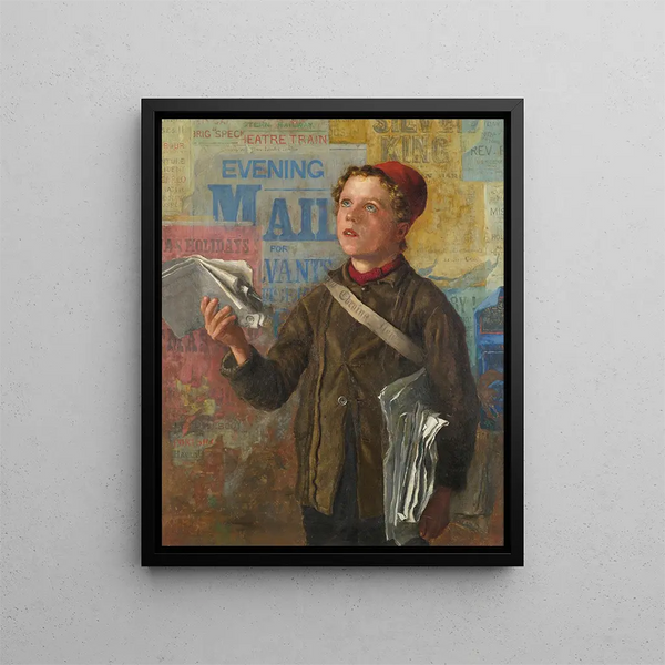 William H Snape - The evening news.webp