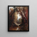 Herbstszene in den Adirondacks - William Hart — gerahmtes Bild an der Wand
