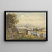 Vue de Totnes, Devon - William Havell — gerahmtes Bild an der Wand