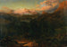 Berge im Mondschein - William Heine — Ansicht des Kunstwerks