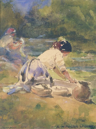 William Henry Holmes - A Mexican Laundry.webp
