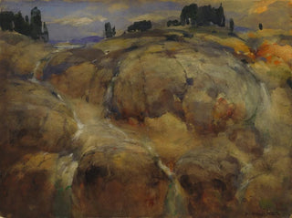 William Henry Holmes - Deserted Bed Of A Glacier.webp
