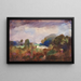 Spielen mit den Farben - William Henry Holmes — gerahmtes Bild an der Wand