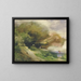 Der schattige Weg - William Henry Holmes — gerahmtes Bild an der Wand