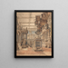 L Watford Kirche aus Essex Chantry - William Henry Hunt — gerahmtes Bild an der Wand