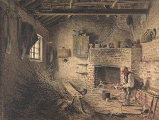 William Henry Hunt - The Woodcutters Breakfast The Faggot Gatherers Meal.webp