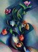 Blumen synchromistisch - William Henry Kemble Yarrow — Ansicht des Kunstwerks