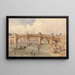 Le Pont Neuf - William Henry Lake Price — gerahmtes Bild an der Wand