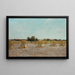 Die Wilderer - William Henry Lippincott — gerahmtes Bild an der Wand