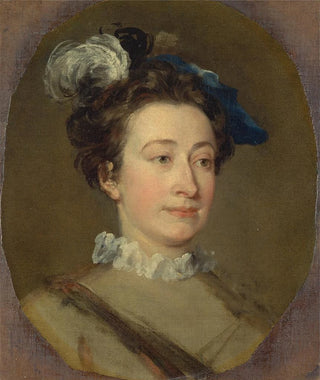 William Hogarth - Girl in a Plumed Hat.webp