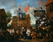 Messe von Southwark - William Hogarth — Ansicht des Kunstwerks