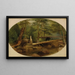 Bär im Wald - William Holbrook Beard — gerahmtes Bild an der Wand