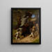 La marche de Silène - William Holbrook Beard — gerahmtes Bild an der Wand