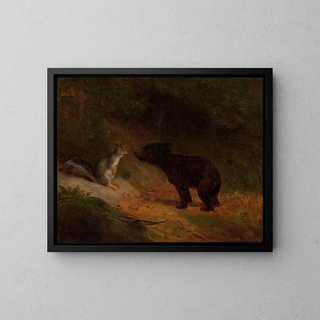 William Holbrook Beard - Unlikely Friends.webp