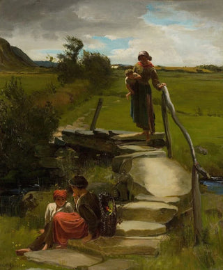 William Holyoake - Gathering Wildflowers.webp