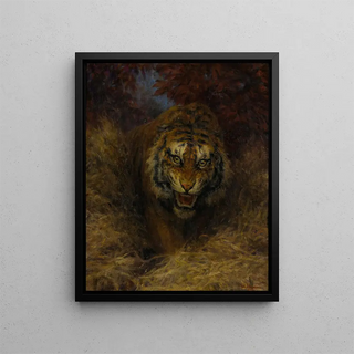 William Huggins - Tiger In The Grass.webp