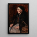 Alte Markthalle - William J. Forsyth — gerahmtes Bild an der Wand