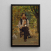 William J. Forsyth - Oncle Con Conley Highland Gemälde — gerahmtes Bild an der Wand