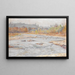 Schnelle Gemälde in Wildwasser - William J. Forsyth — gerahmtes Bild an der Wand