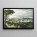 Stadt Washington von der anderen Seite des Marinestützpunkts - William James Bennett — gerahmtes Bild an der Wand