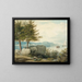 Weehawken seit Turtle Grove - William James Bennett — gerahmtes Bild an der Wand