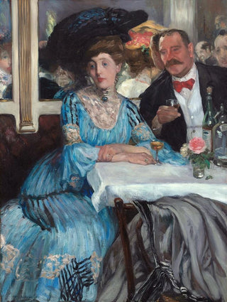William James Glackens - At Mouquins.webp