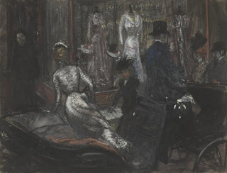 William James Glackens - At the Milliners.webp