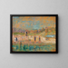 Baigneurs - William James Glackens — gerahmtes Bild an der Wand