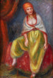 Junge Frau im orientalischen Kostüm - William James Glackens — Ansicht des Kunstwerks