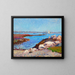 Portsmouth Harbor, New Hampshire - William James Glackens — gerahmtes Bild an der Wand