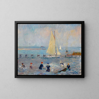 William James Glackens - Seascape with Six Bathers Bellport.webp