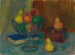 Natur stillleben mit japanischer Schachtel - William James Glackens — Ansicht des Kunstwerks