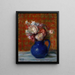 Stillleben Französischer Blumenstrauß - William James Glackens — gerahmtes Bild an der Wand