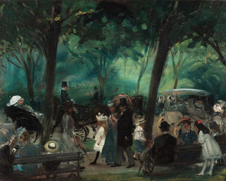 William James Glackens - The Drive Central Park.webp