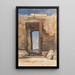 Eine Tür der Akropolis Athen - William James Müller — gerahmtes Bild an der Wand