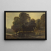 Vue d'Eton et de Fellows Eyot - William James Müller — gerahmtes Bild an der Wand