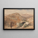 Ilos Lycie - William James Müller — gerahmtes Bild an der Wand