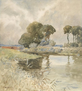 William James Mller - Landscape with river.webp
