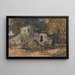 Felsengräber in Lykien - William James Müller — gerahmtes Bild an der Wand