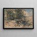 Le Pont - William James Müller — gerahmtes Bild an der Wand