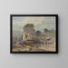 Le pont de Llangollen - William James Müller — gerahmtes Bild an der Wand