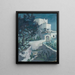 Nacht in Capri - William Joseph Eastman — gerahmtes Bild an der Wand