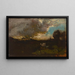 Ein Landschaftsbild - William Keith — gerahmtes Bild an der Wand