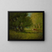 Landschaft im Hochsommer - William Keith — gerahmtes Bild an der Wand