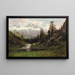 Conflans - William Keith — gerahmtes Bild an der Wand