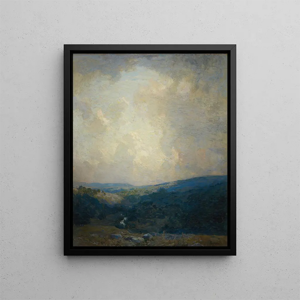 William Langson Lathrop - Breaking Clouds Delaware Valley.webp