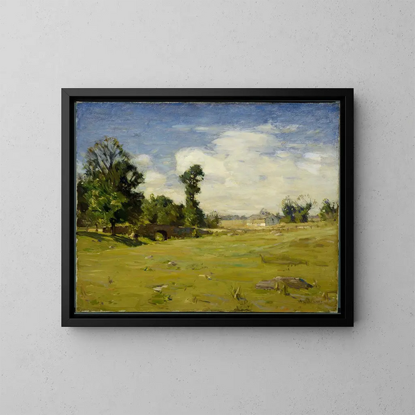 Pont d'Élysée - William Langson Lathrop — gerahmtes Bild an der Wand